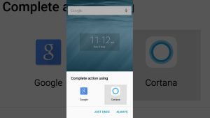 Cortana Google Now Android Voice Assistant