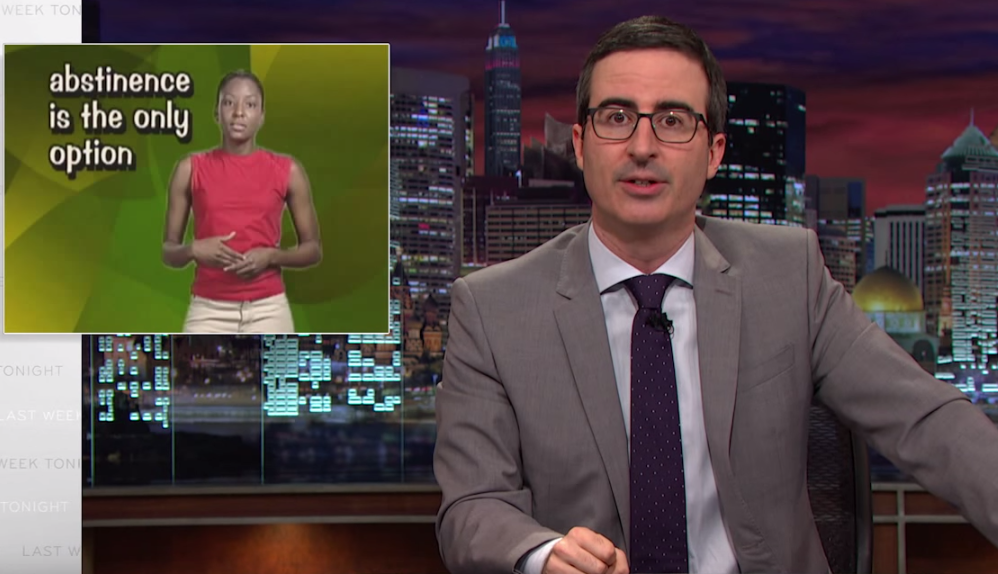 John Oliver Sex Education Video