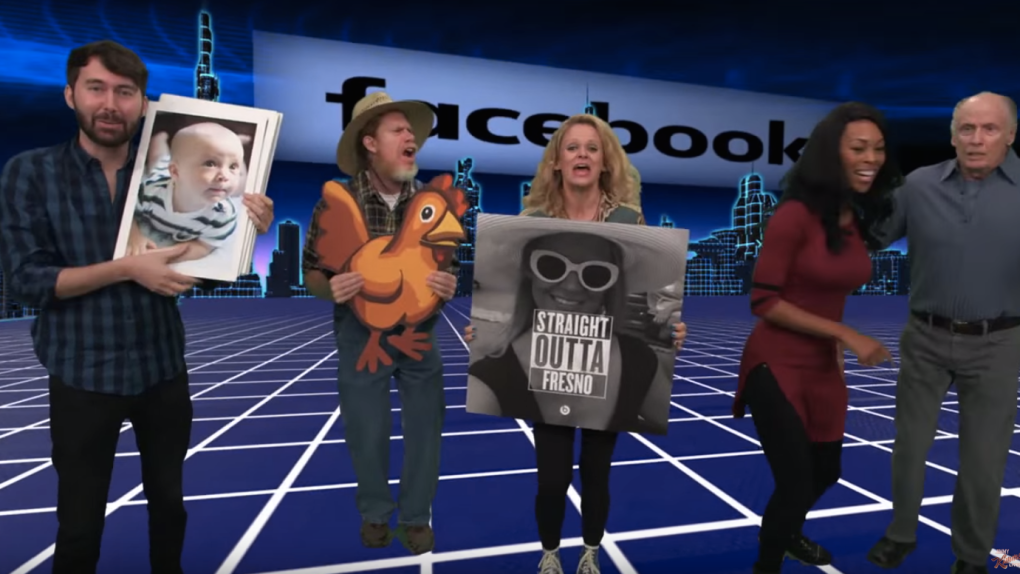 Facebook Virtual Reality Jimmy Kimmel Video