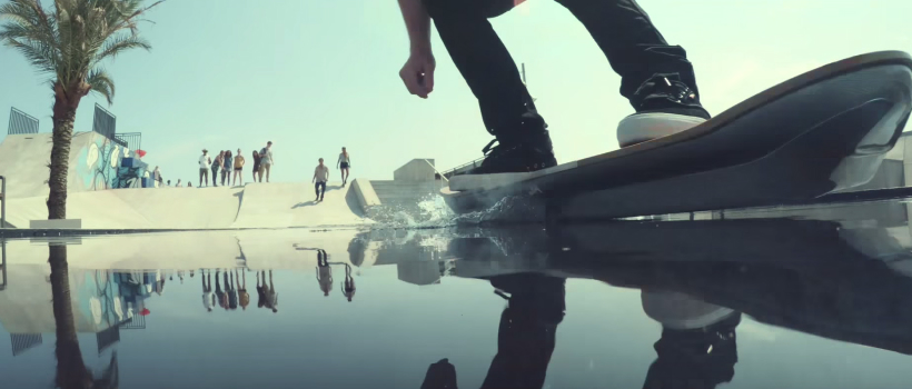 Lexus flying online hoverboard