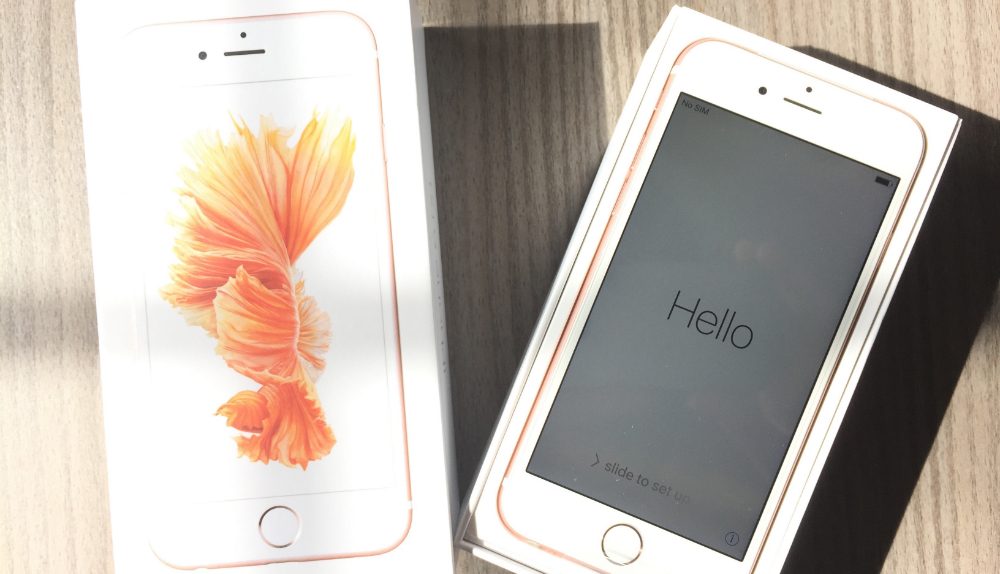 Rose Gold iPhone 6s Unboxing