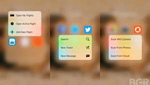 3D Touch Apps iPhone 6s