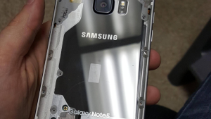 Galaxy Note 5 Transparent Rear Cover