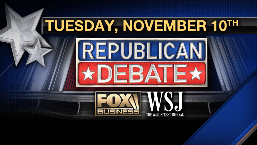 Fox Business Republican Debate Live Stream