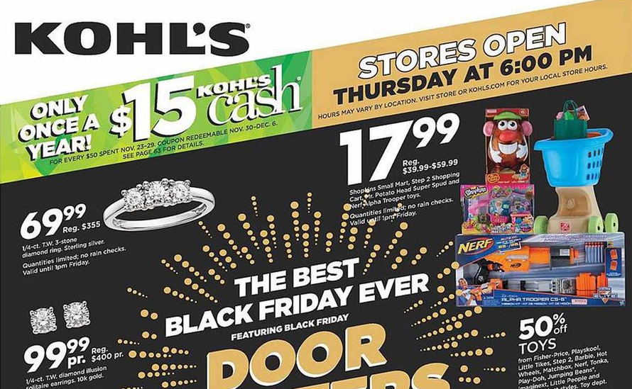 Kohls toys black friday on sale