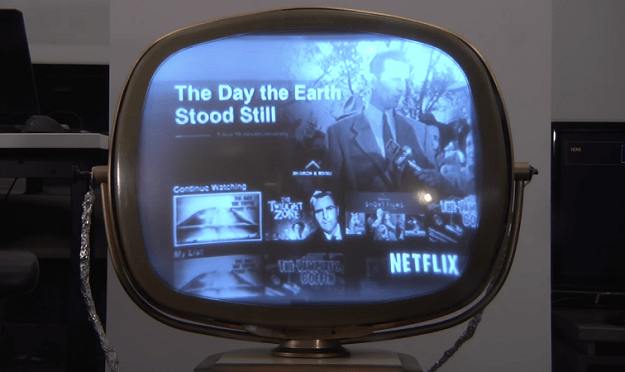 Netflix Hack: Engineers get video stream running on a 1950's era TV