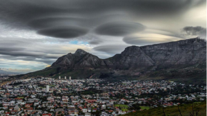 UFO Shaped Clouds South Africa