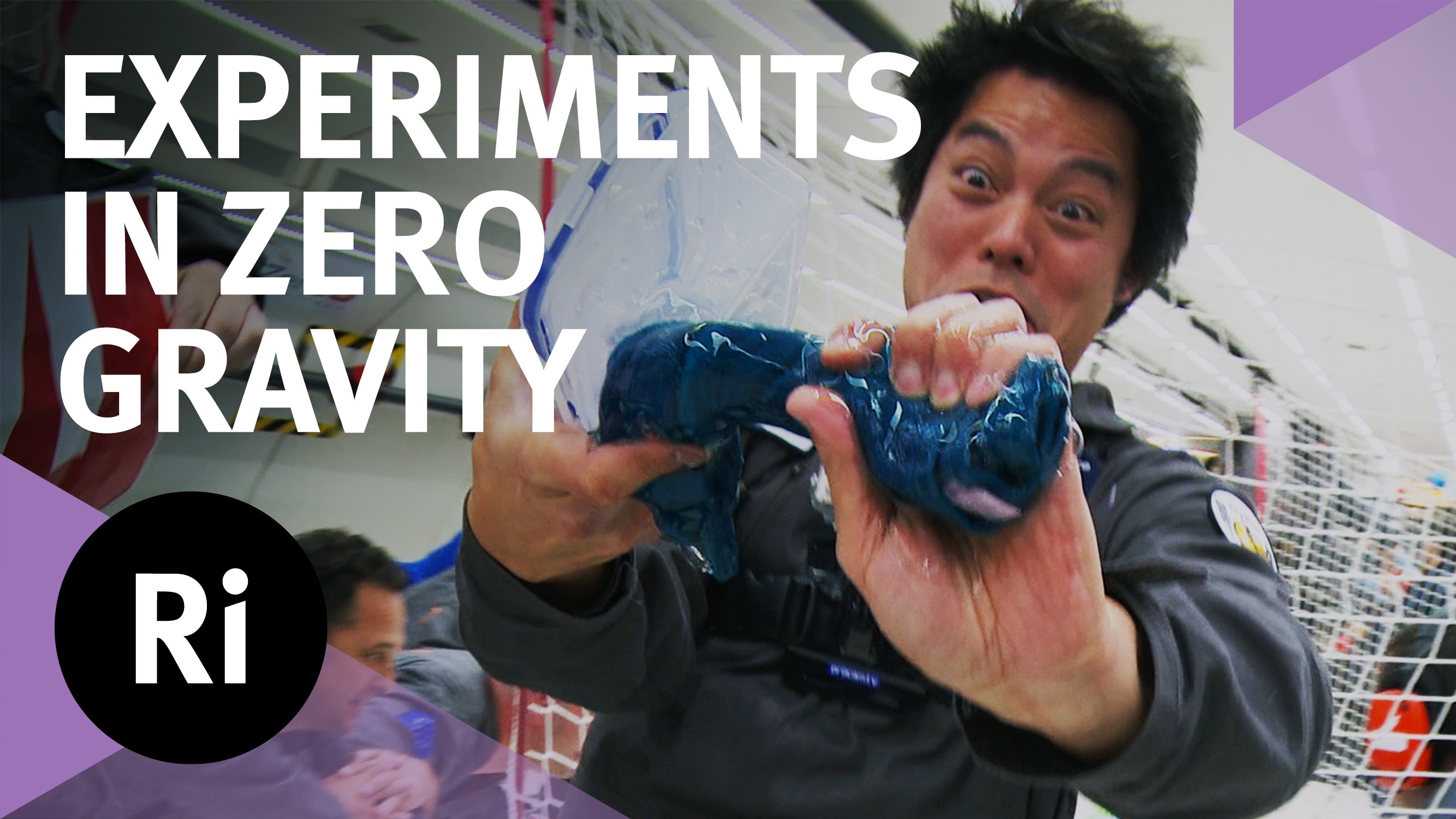 Incredible zero gravity experiments with water caught on camera BGR