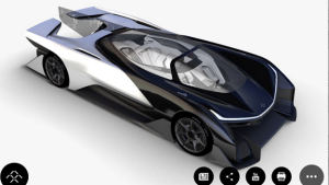 Faraday Future Concept Car Photos