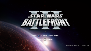 Star Wars Battlefront 3 Prototype Leak