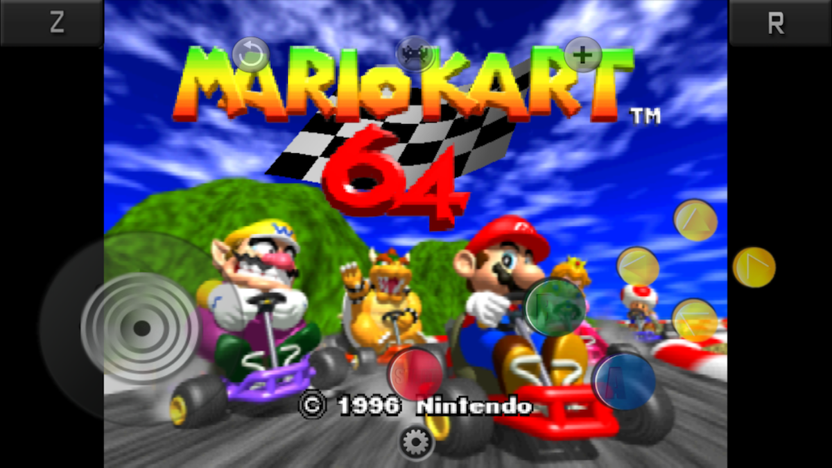 mario kart 64 emulator iphone