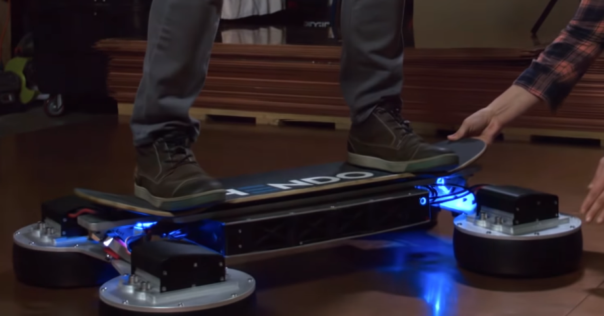 Finally A hoverboard that actually hovers