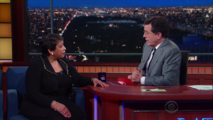 Colbert Loretta Lynch Colbert Loretta Lynch