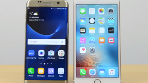 Galaxy S7 Edge Vs iPhone 6s Plus Video