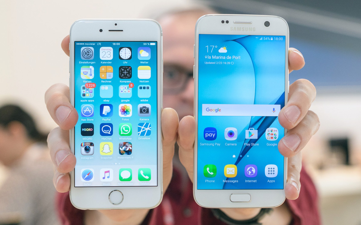iphone vs samsung