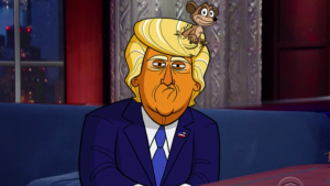 Stephen Colbert Cartoon Trump GOP Convention