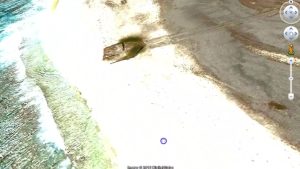 Millennium Falcon UFO Google Earth