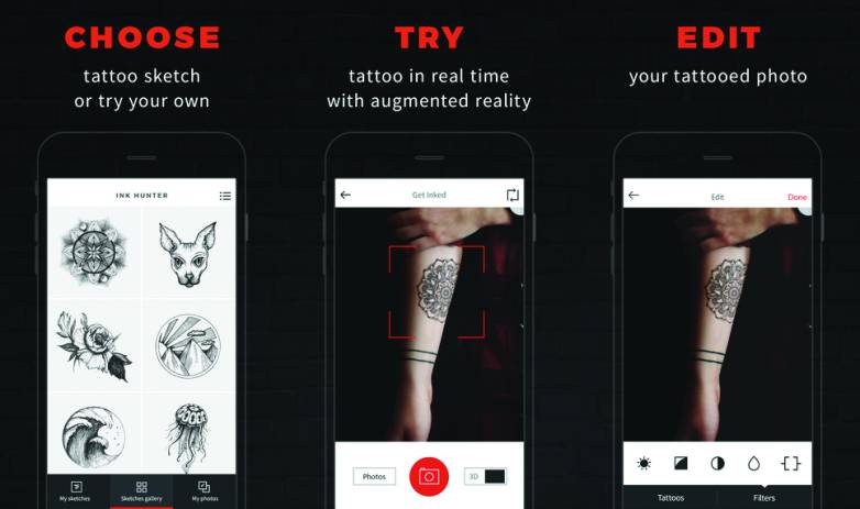 This App Lets You Test Out Tattoos Before You Commit To Permanent Ink Bgr