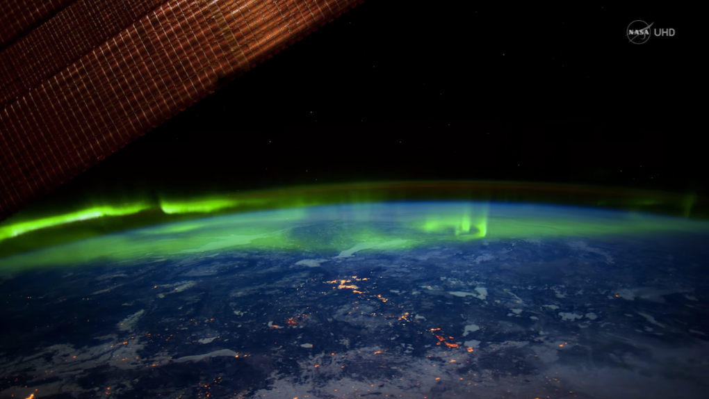 NASA 4K Aurora Borealis Video