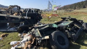 Humvees Falling From the Sky