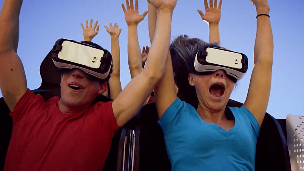 VR on a roller coaster might sound unnecessary but these videos