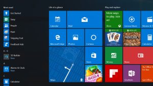 Windows 10 Anniversary Update Start Menu