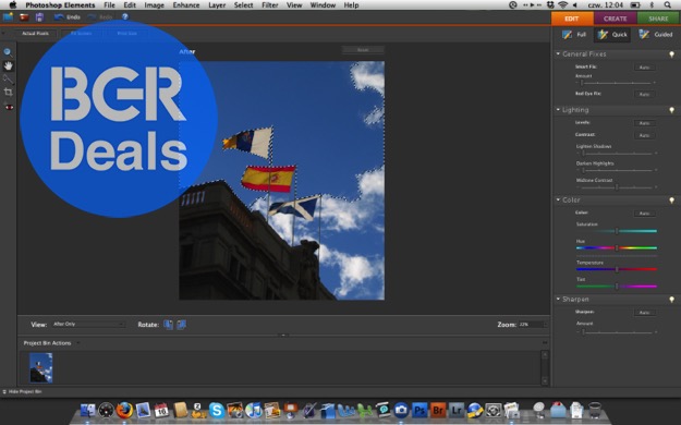 how to put a pointer in a pic in adobe photoshop elements 14