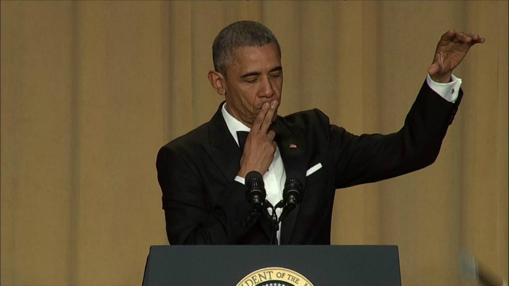 Watch Barack Obama Roast Donald Trump Then Drop The Mic In His Final ...