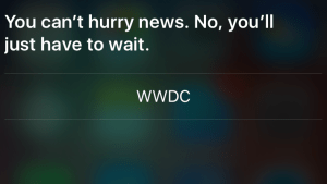 WWDC Predictions Siri