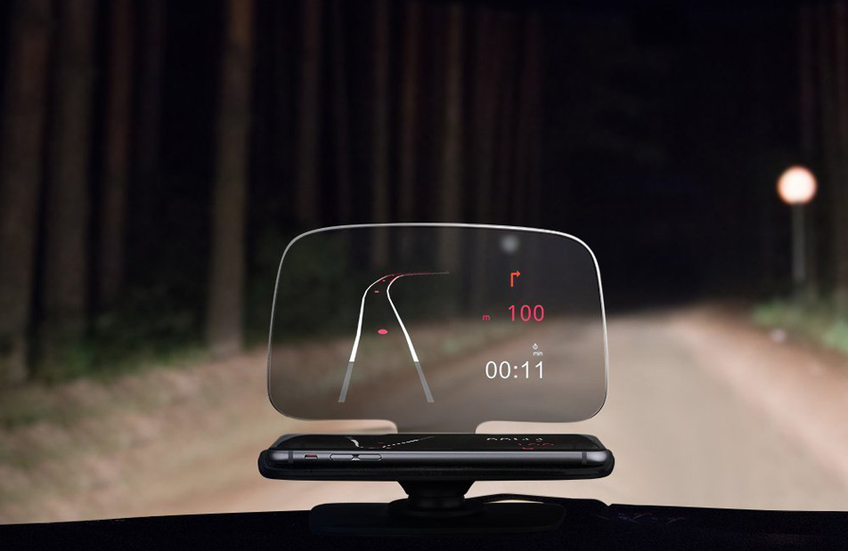 This 24 Head Up Display Has More Features Than The Hud In A 100 000 Mercedes Bgr