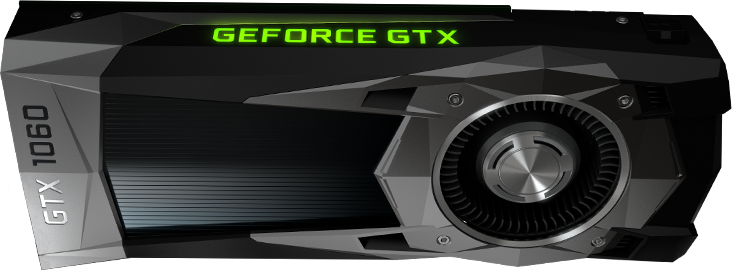 GTX 1060 is a high-end PC graphics card 