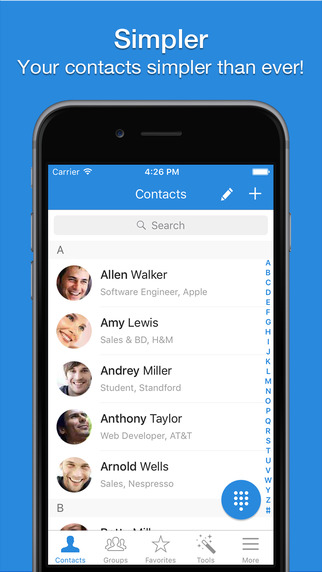 Simpler Contacts Pro