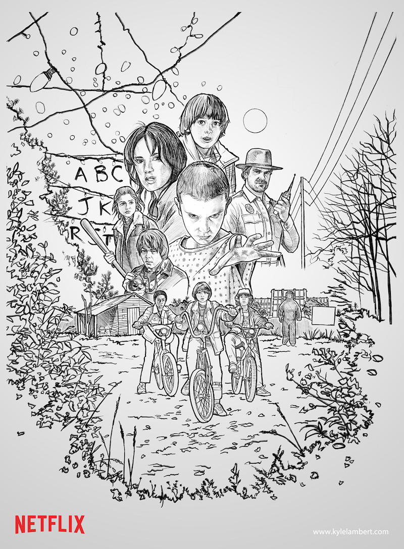 stranger things sketch