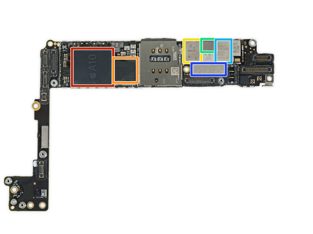 iFixit opera al iPhone 7 Plus: más batería y 3GB de RAM