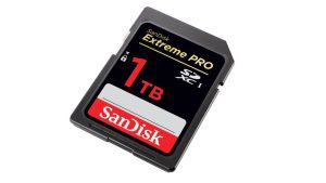 1TB SanDisk SDXC Memory Card