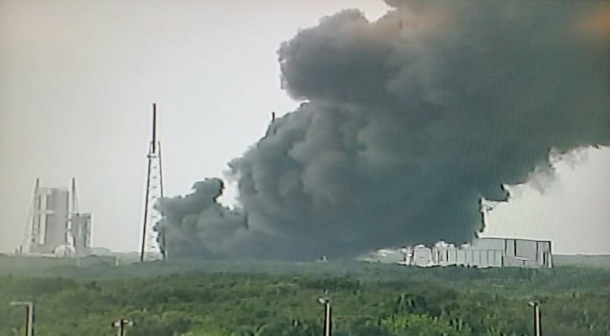 SpaceX Rocket Explosion