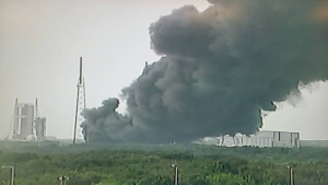 SpaceX Rocket Explosion