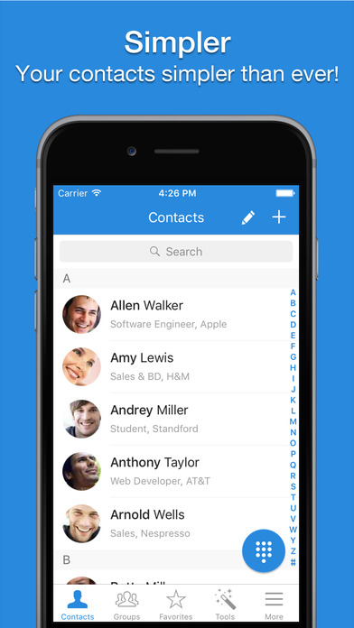 Simpler Contacts Pro