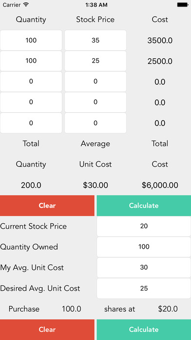 stock-target-calculator