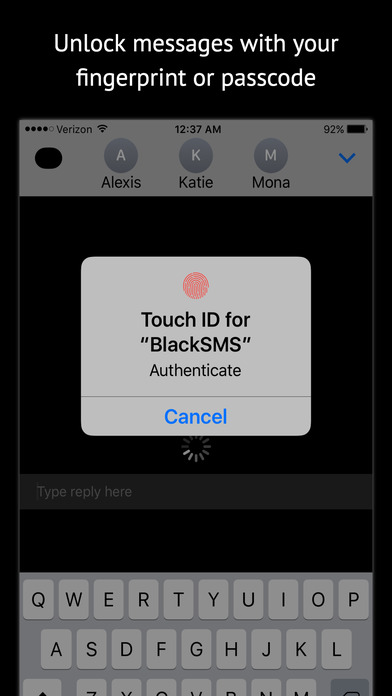 black-sms