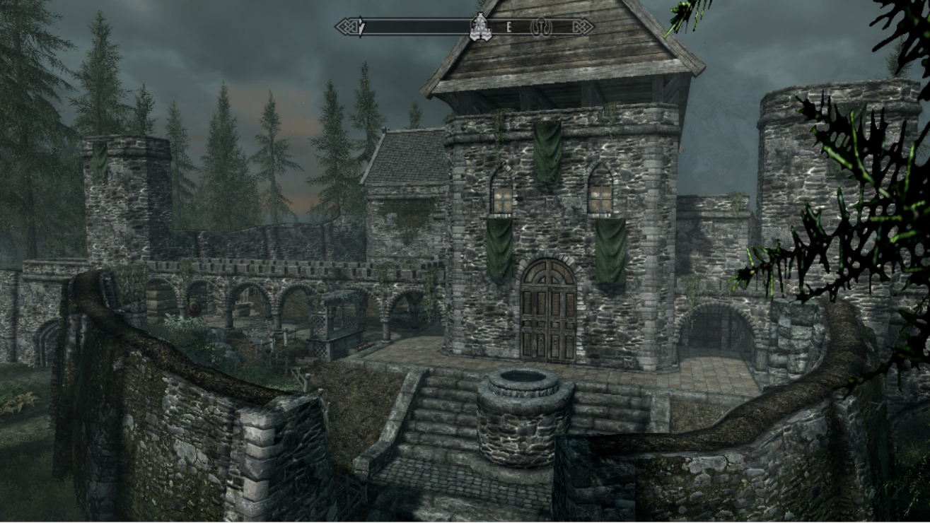 skyrim build your own house mod