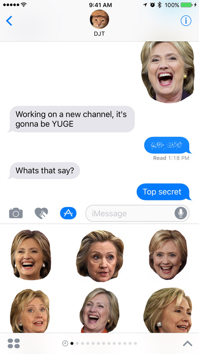 hillary-sticker-pack