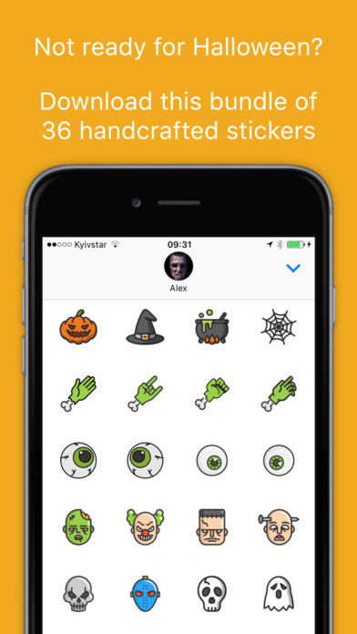 ihalloween-stickers