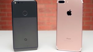 Galaxy S8 vs. iPhone 8 vs. Pixel 2