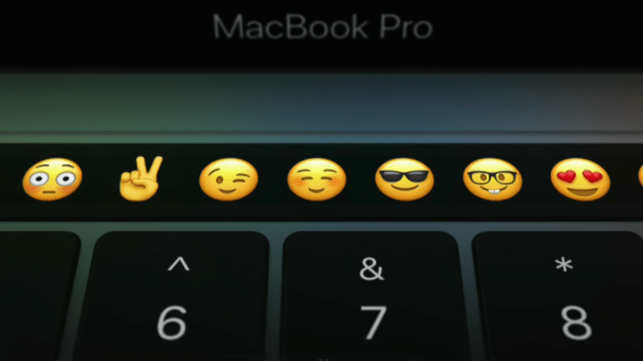 MacBook Pro Touch Bar Settings