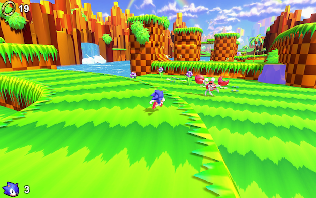 fan mad 3d sonic game