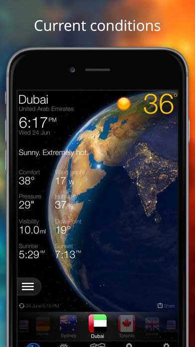 best weather radar app international