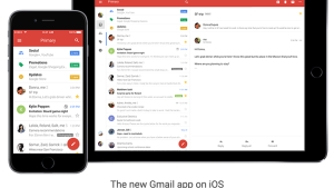 Google Gmail App iPhone Redesign