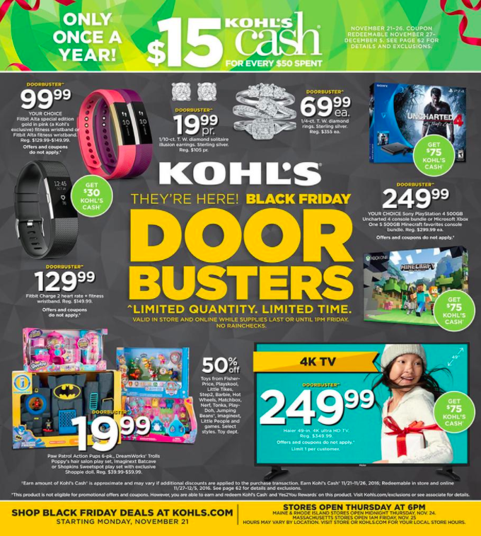 kohl's apple watch 3 black friday