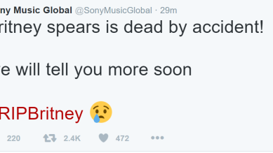 Britney Spears dead